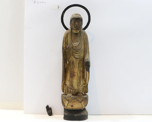 高野山奥之院千体仏　洗浄前