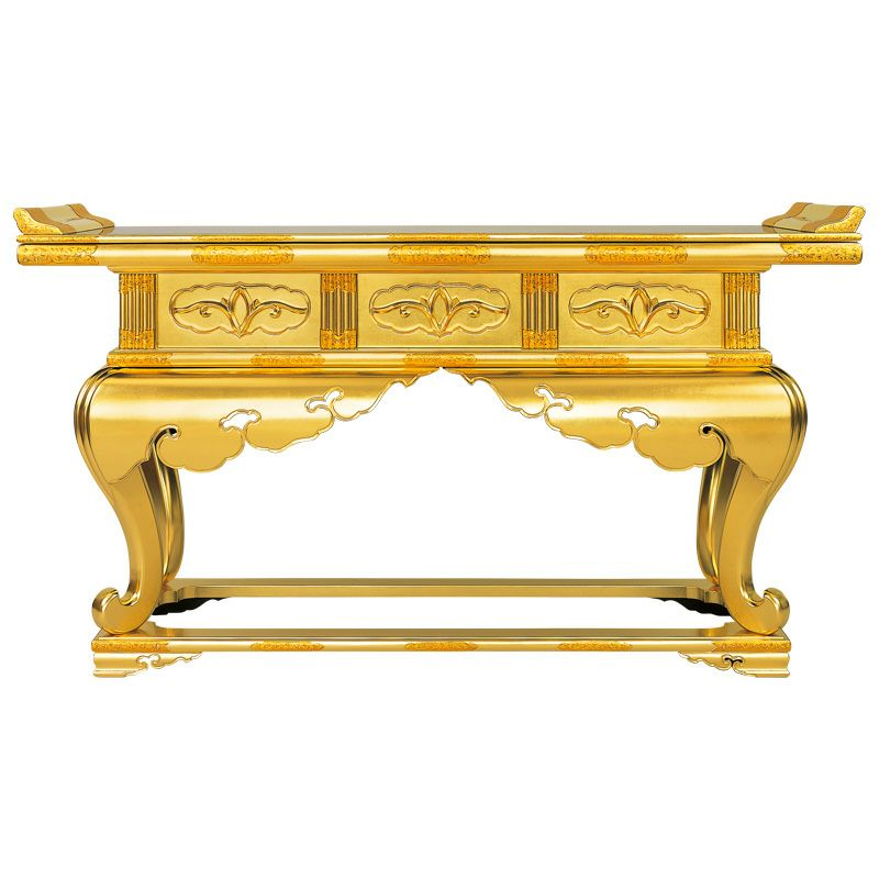 卓類の金箔押部分