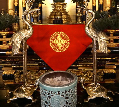 東光寺様　磨きノン施工例　鶴亀