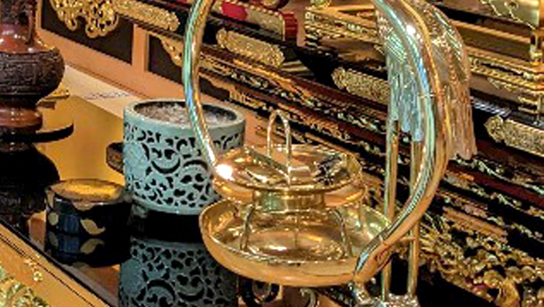 因性寺様　磨きノン施工例　輪灯