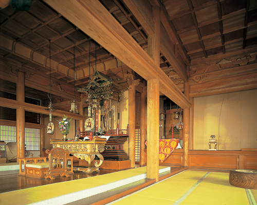 外陣正面修復前