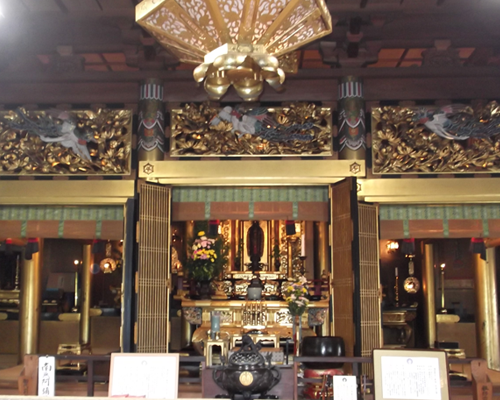 外陣正面修復前