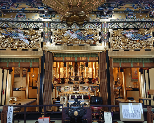 外陣正面修復後