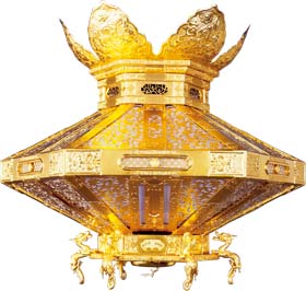 菱灯籠　龍足型