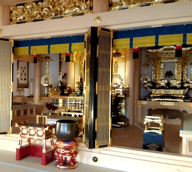 光慶寺様　御荘厳具一式のご新調