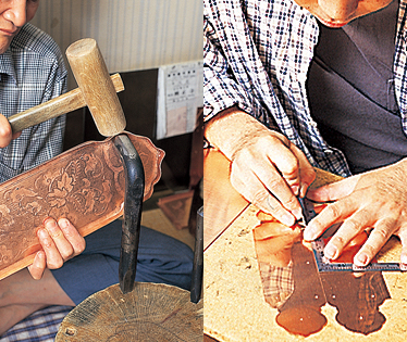 錺師（かざりし）・彫金師（ちょうきんし）