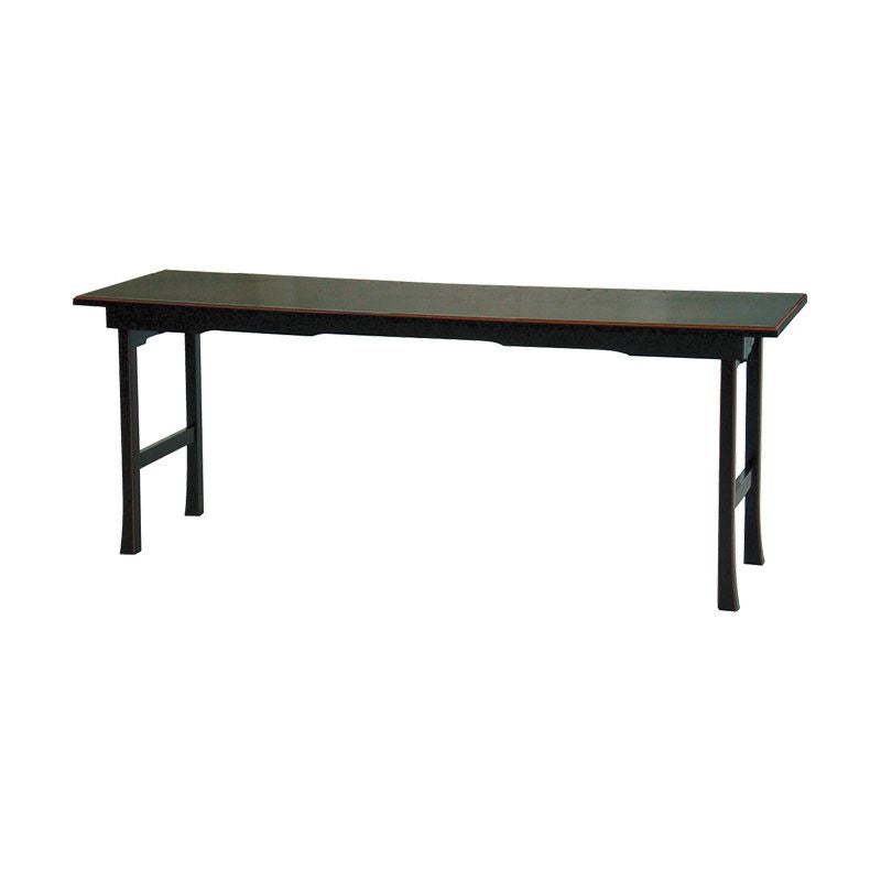 背高二月堂机PARTII 黒塗面朱1911-0600