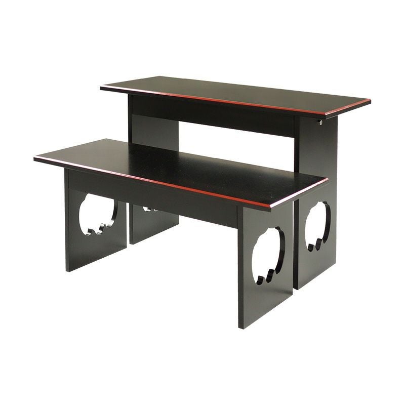 二段式御供物台 PARTII 黒塗面朱 2015-0200