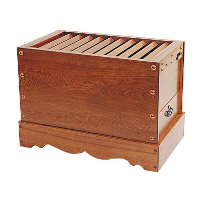 箱型賽銭箱 栓（幅21cm～幅75cm 7種類）3430