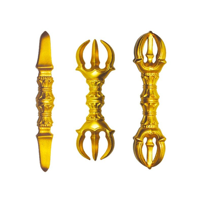 独鈷・三鈷・五鈷 3点セット / 桐箱入 5340-1000