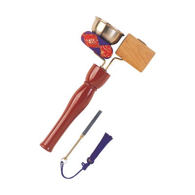 リン棒収納式印金木柾セット 高級品 3773-0100