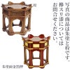けいす台 立打用木魚台 栓・朱塗面金箔押（平径1.3尺用～平径1.7尺用 2色3サイズ）
