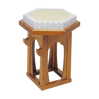 背高鉦吾・木鉦（木柾）兼用台 栓（畳寸法約13.6～18cm、約21～24cm、約27～30cm 3種類）3980