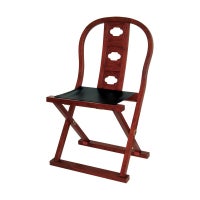 ルーツ型新型略式曲録　花梨　金具なし 0470-0400