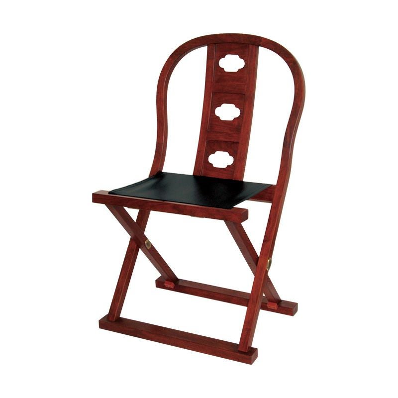 ルーツ型新型略式曲録　花梨　金具なし 0470-0400