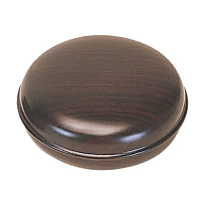 香合 蛤型 紫檀（直径約6.6cm、直径約7.5cm 2種類）5501