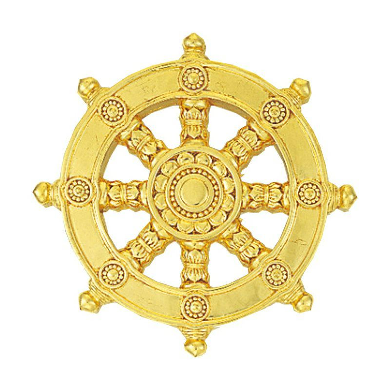 木製定紋 輪宝（直径約21cm～直径約45cm 4種類）2209 | 寺院用仏具