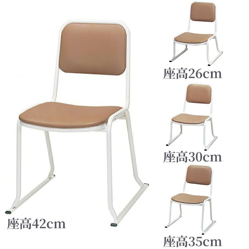 本堂用お詣り椅子 SH（座高26cm、座高30cm、座高35cm、座高42cm 4種類）0600