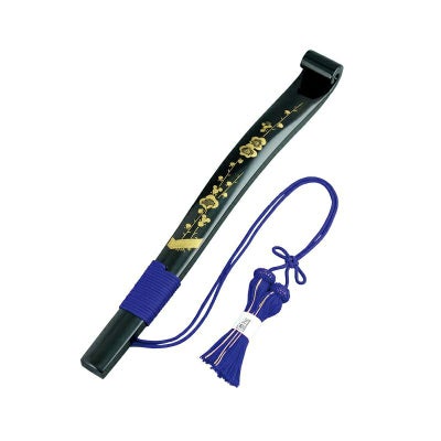 笏 梅沈金 正絹 紫房 / 朱房（約30cm、約33cm、約36cm、約39cm 房2色サイズ4種類）5200