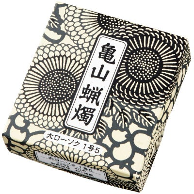 カメヤマ大ローソク 1号5 225g A#202 1ケース2400本入