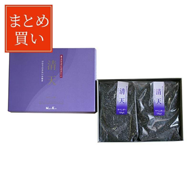 日本香堂 けむりの少ないお焼香 晴天 ラベンダー内容量 500g詰 20箱