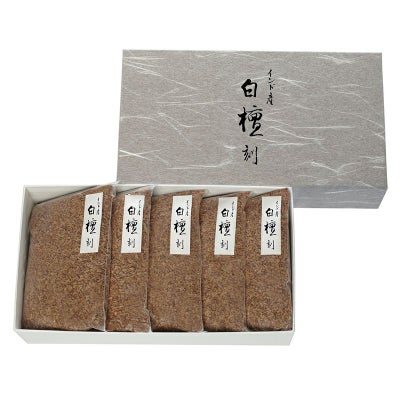 日本香堂 インド産 白檀 刻 内容量500g詰 1箱
