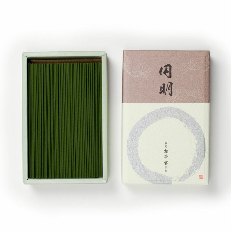 松栄堂 線香 円明 沈香調 短寸13.5cm バラ詰