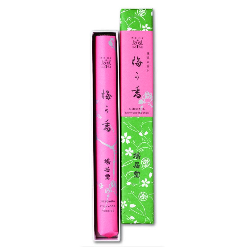 鳩居堂 線香 梅ヶ香 白檀調 中寸17cm 1把