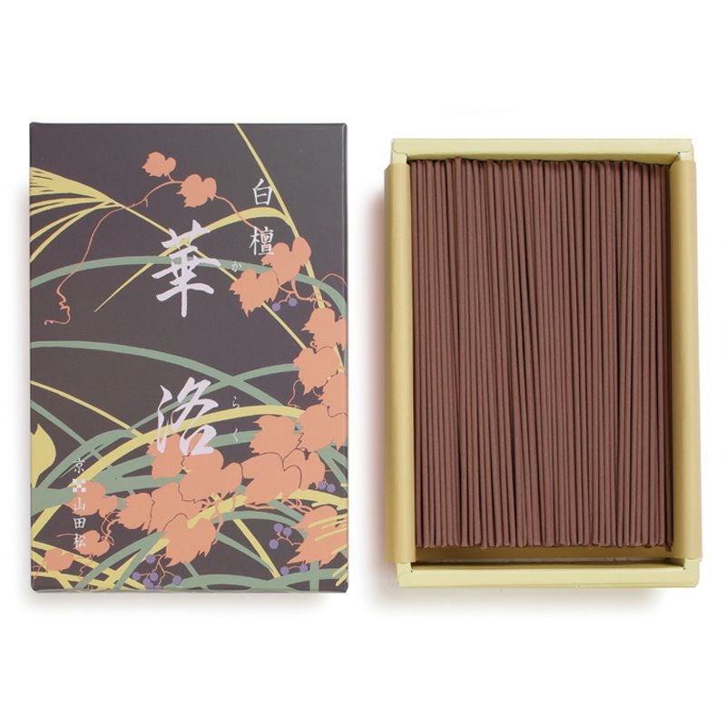 山田松香木店 線香 白檀華洛 短寸15cm バラ詰大