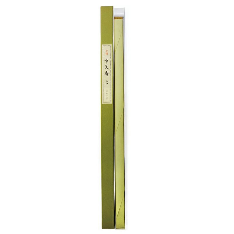 山田松香木店 寺院線香 中天香 上品 角筋 白檀調 長寸56cm 15本入