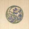 天井絵 天井板に複写 桐材に複写 天井板45cm角 花の丸直径28cmまで（各宗派）