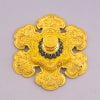 釘隠 御本山型 中座敷折 銅製 本金メッキ（直径7.5～18cm 8種類）