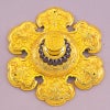 釘隠 御本山型 中座丸座 銅製 本金メッキ（直径7.5～18cm 8種類）