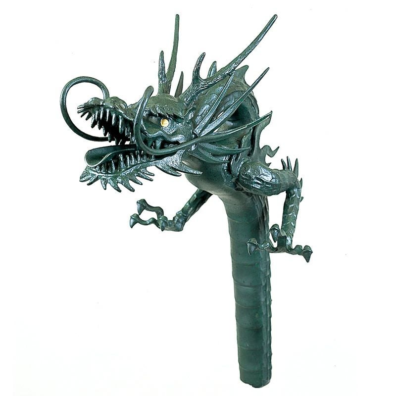 龍の水口 唐金製 青銅色仕上 長さ76cm（各宗派）