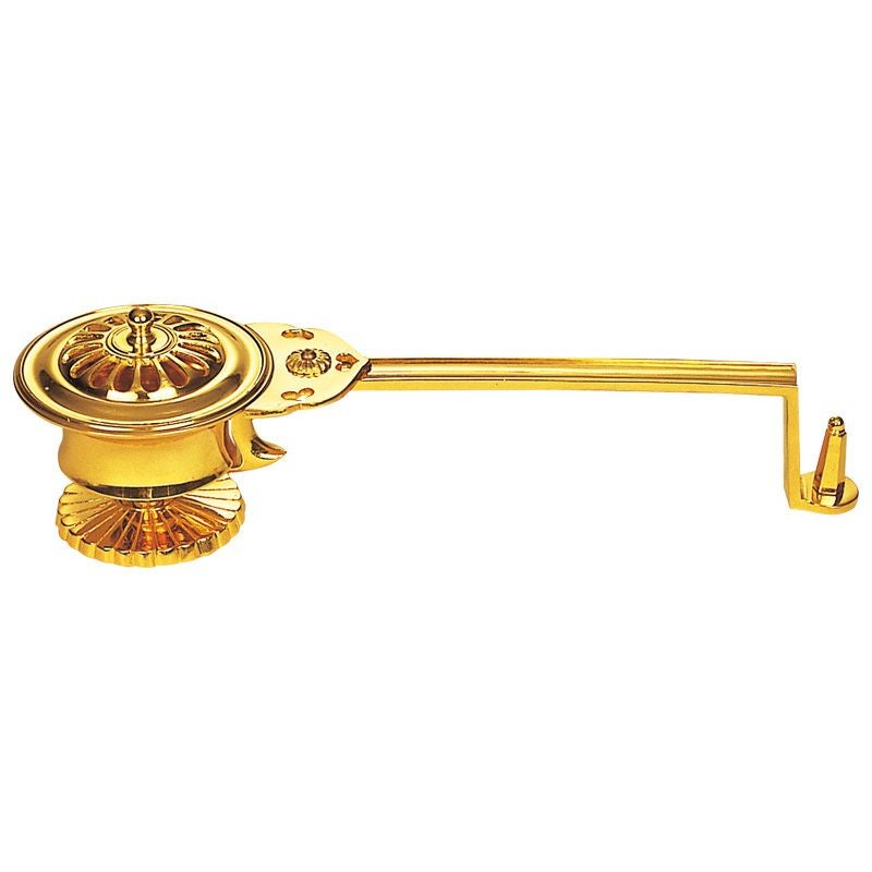 柄香炉 太子型 真鍮製 磨き（各宗派） | 寺院用仏具・寺院用品専門店