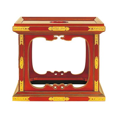 経金・平金台 後平型 白檀塗 金具打 大谷派（横幅21～36cm 6種類）