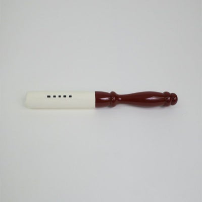 磬子撥 白革巻 柄朱塗（長さ18cm～45cm 10種類）