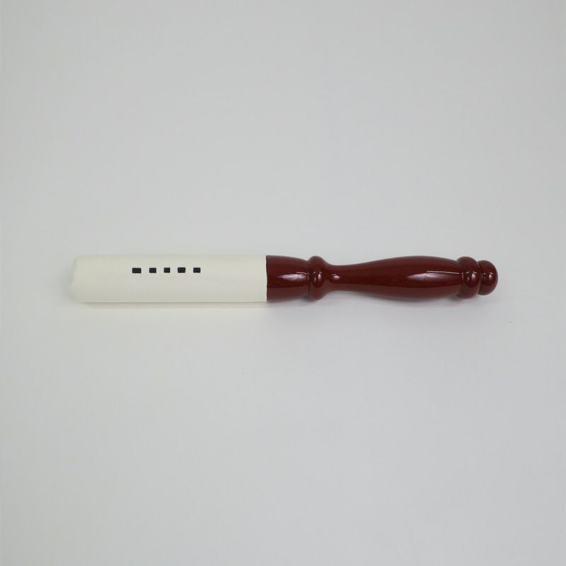 磬子撥 白革巻 柄朱塗（長さ18cm～45cm 10種類）