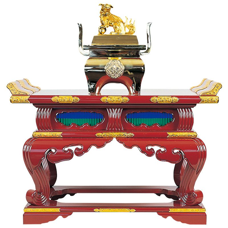 外陣香炉 大谷祖廟型 八藤紋付 磨き（横幅12.6～18cm 3種類）