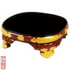 夷型香盤（撫角香盤） 正御本山型 木製 金具打 別誂 卯兵衛印 奥行24.2cm（大谷派）