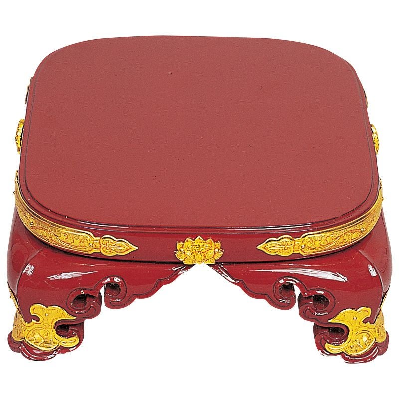 夷型香盤 本朱漆塗 金具打（奥行16.5～34.5cm 9種類）