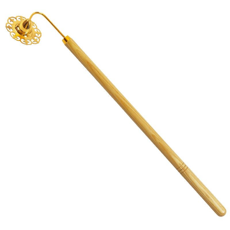 蝋燭消 白木柄 磨き（長さ32cm、56cm 2種類）