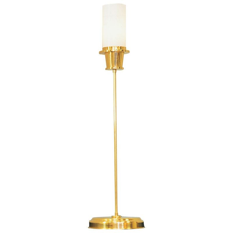 新様式灯明台 C型 本金メッキ 電装品付（総高さ61～91cm 4種類）
