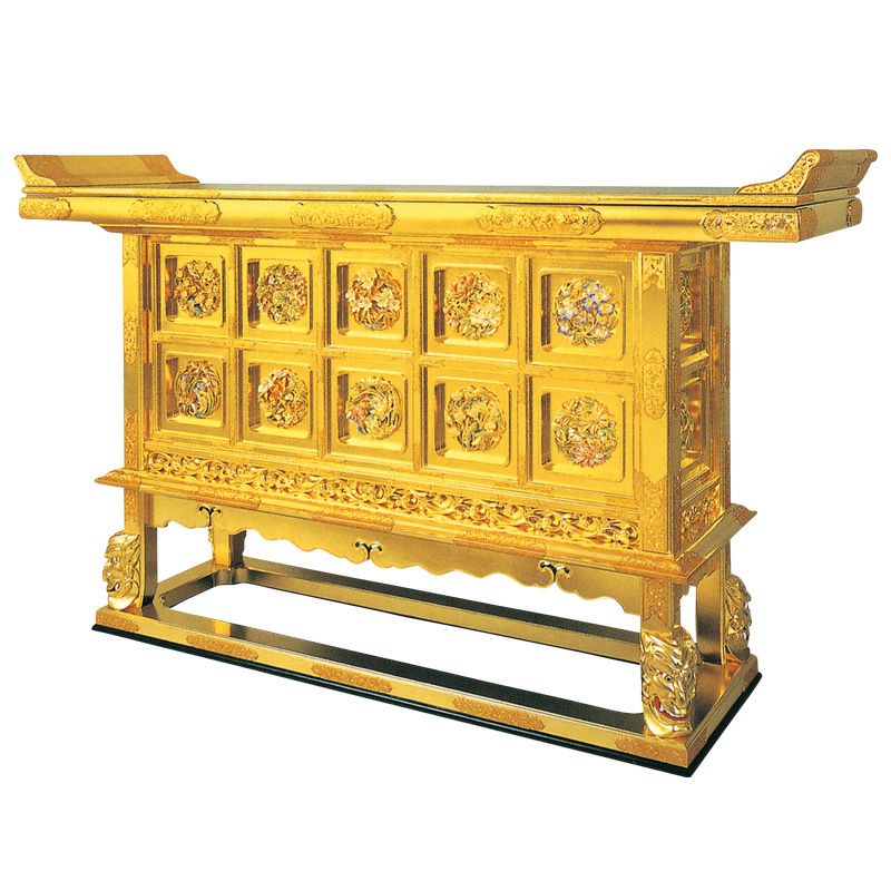 鬼面卓 大谷本廟型 最上（横幅136～182cm 4種類） | 寺院用仏具・寺院