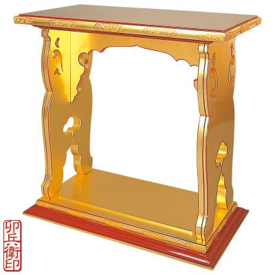 お骨卓 大谷本廟型 別製最上 卯兵衛印 横幅76cm（本願寺派）