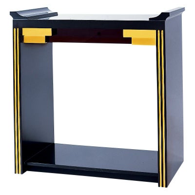 新様式背高経卓・焼香卓 本漆塗 純金箔押 横幅54cm（各宗派）