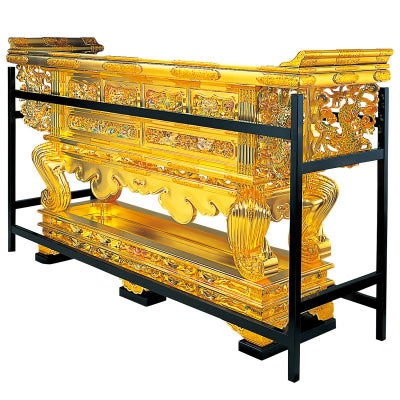 水引の枠 組立式 黒漆塗（前卓幅121～197cm用 6種類）