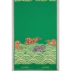 水引 上金襴 萌黄地瑞雲雲青海波 三巾（真宗各派）