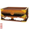 据箱 本金梨地仕上 透し金具打 卯兵衛印 内寸横幅32cm、奥行23.5cm（各宗派）