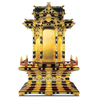 御本尊御宮殿 御本山様式 阿弥陀堂型 極上 下屋根幅182cm（大谷派）